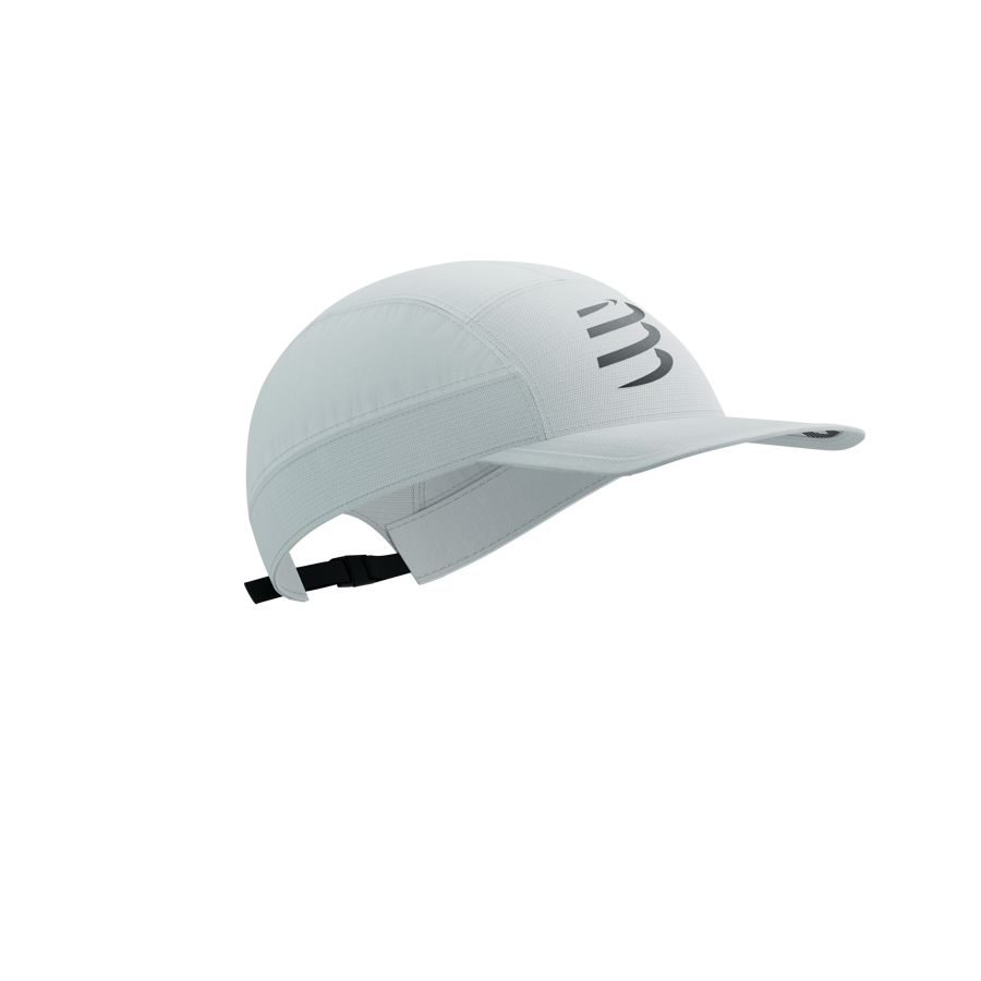 Vieglā 5 gabalu sporta cepure 5 Panel Light Cap white