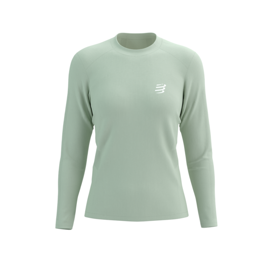 Sieviešu skriešanas krekls ar garām piedurknēm Performance LS Tshirt W, Almost Aqua