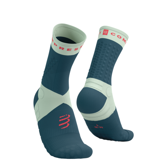 Ultra Taku zeķes Compressport Ultra Trail Socks V2, augstas, Stargazer