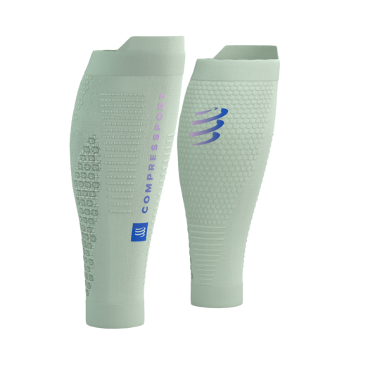 Sporta kompresijas getras Compressport R2 3.0 Aqua Jacaranda