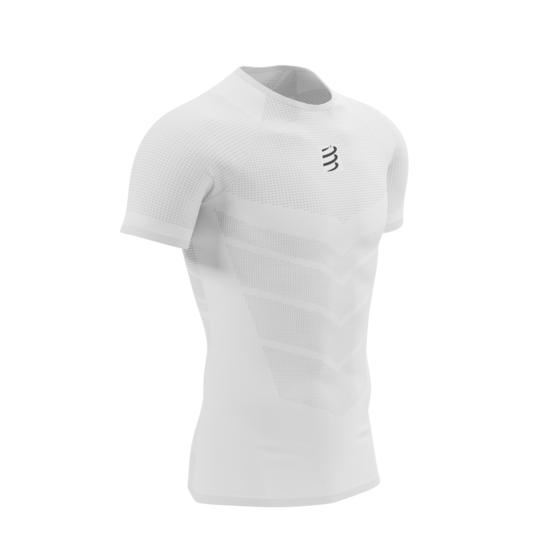 On/Off pirmā slāņa t-krekls Compressport On/Off  SS Tshirt, balts