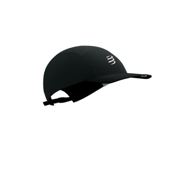 Vieglā 5daļu skriešanas cepure 5 Panel Light Cap,  Black SS25