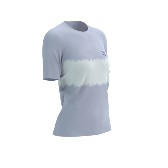 Sieviešu skriešanas krekls Compressport Performance Tshirt W, Lavander