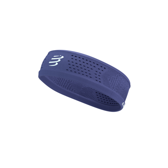 Šaurā galvas lenta Compressport Thin Headband, Orient Blue
