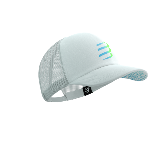 Cepure ar nagu Compressport Trucker Cap, Star White Blue Green