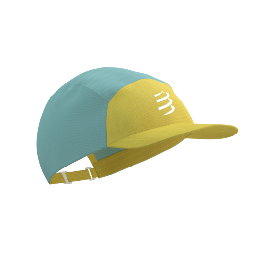 Vieglā 5daļu skriešanas cepure 5 PANEL LIGHT CAP, Lemon Ether