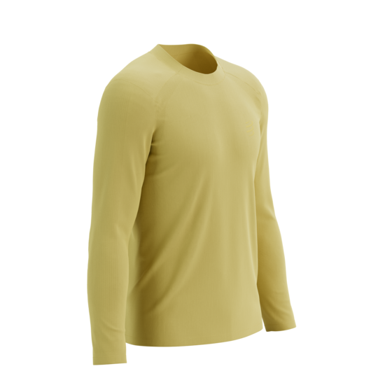 Skriešanas krekls ar garām piedurknēm Performance LS Tshirt M, Maize