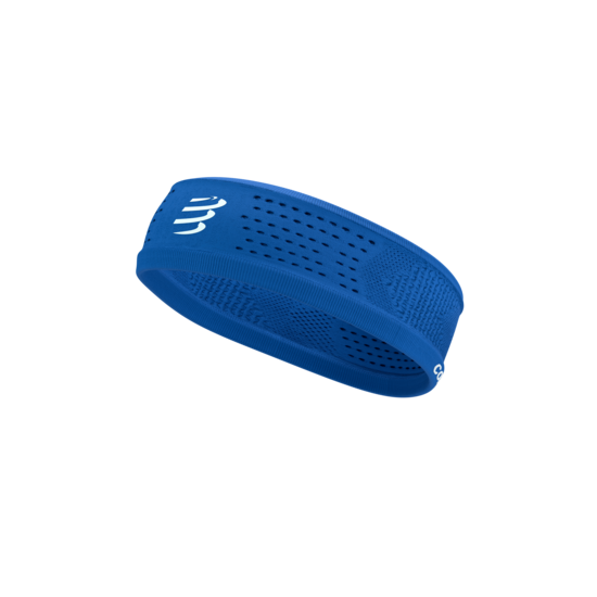 Šaurā galvas lenta Compressport Thin Headband, Princess Blue