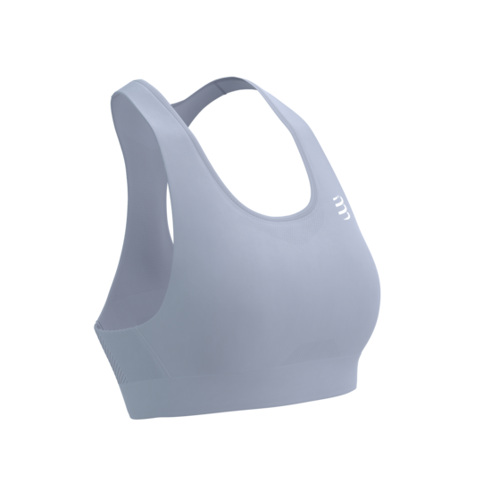 Izturības sporta krūšturis Compressport FEELFREE SEAMLESS BRA, Lavanda