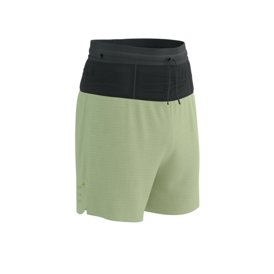 Taku skriešanas sacensību virsšorti Compressport Trail Racing Overshort, Woodbine