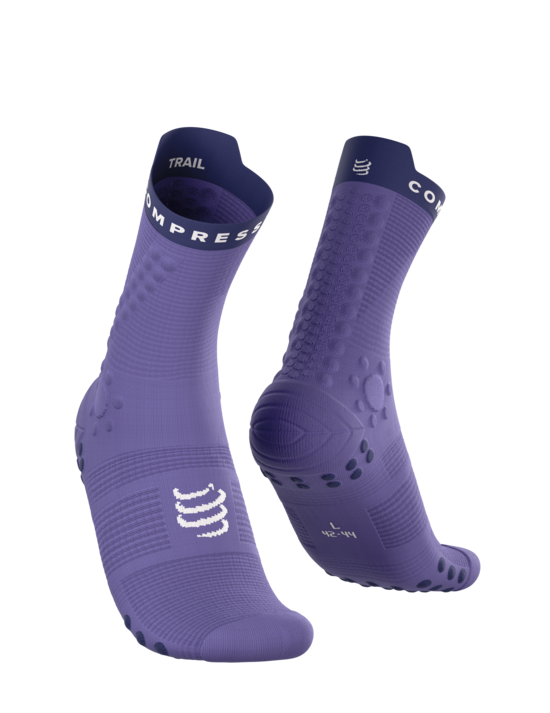 PRSV4 Compressport taku skriešanas zeķes, Aster Purple