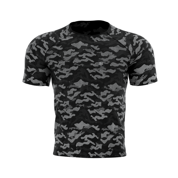 Compressport premium klases treniņkrekls, Training Tshirt Camo Premium