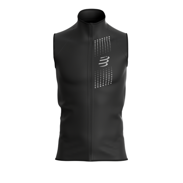 Sporta vējveste Compressport Hurricane Windproof Vest M, vīriešu