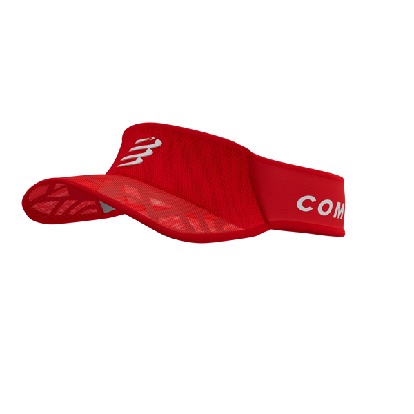 Skriešanas nadziņš Compressport Spiderweb Ultralight Visor Core Red