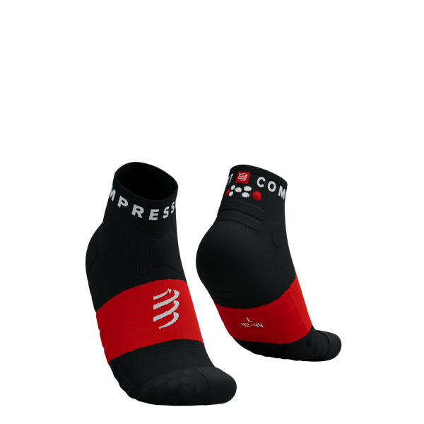 Ultra Taku zeķes Compressport Ultra Trail Socks V2, zemas, melnas