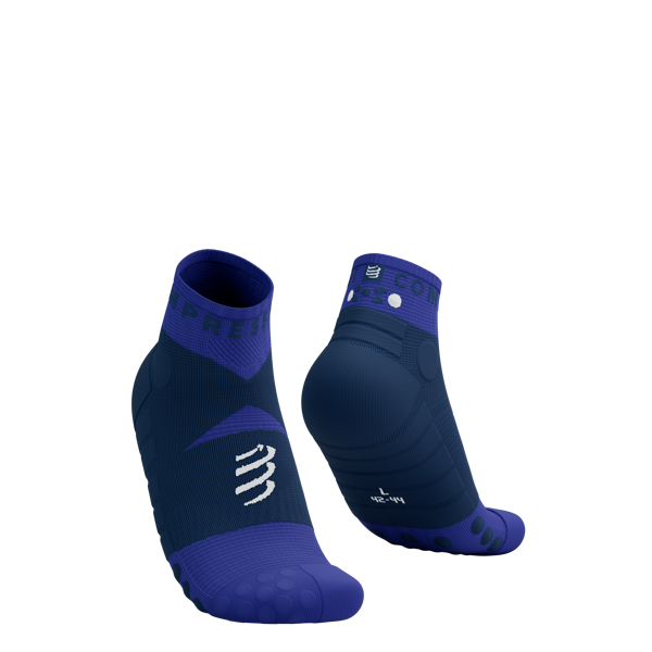 Ultra Taku zeķes Compressport Ultra Trail Socks V2, zemas, zilas